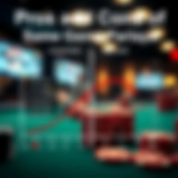 Graph showing advantages and disadvantages of same game parlays