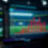 A visual representation of team performance statistics