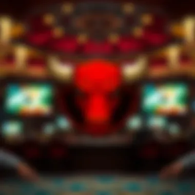 Raging Bull Casino Logo Raging Bull Casino logo showcasing its brand identity