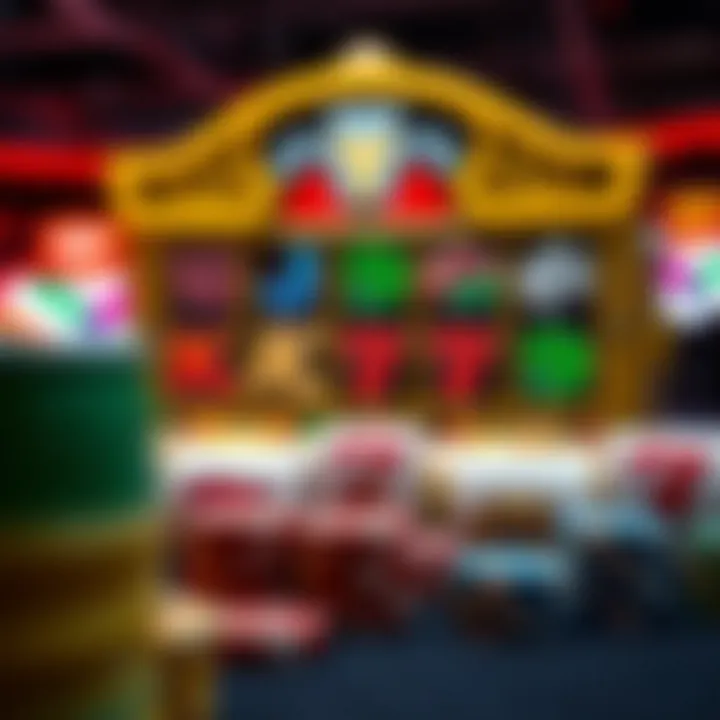 An overview of different themed slot games showcasing unique graphics.