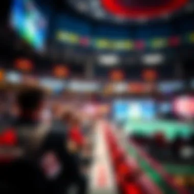 Impact of Sponsorship at Major Sports Events A vibrant sports event showcasing prominent betting sponsorship logos