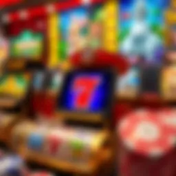 A vibrant display of Betway slot games showcasing various themes and styles.