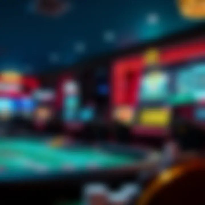 An engaging display of various games offered at Caesars Online Casino