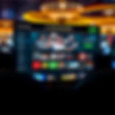 Overview of the Caesars Sportsbook website interface