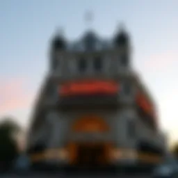 Exterior view of Casino Buenos Aires showcasing its architectural grandeur