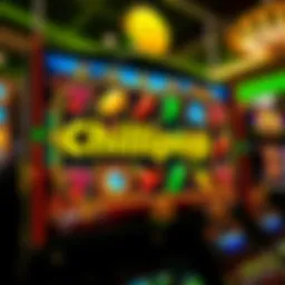Visual representation of Chillipop slot game interface showcasing vibrant graphics and symbols
