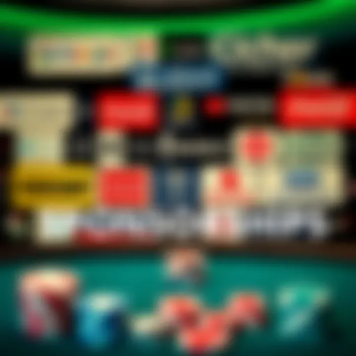 Diverse Brands in Betting Sponsorships A collage of various brands involved in betting sponsorships