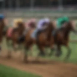 Detailed view of horse racing odds displayed on OddsChecker