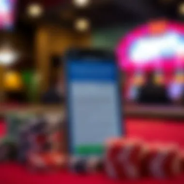 Responsible gaming guidelines presented within the app to promote safe play