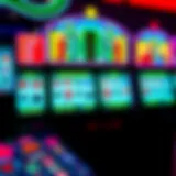 Gameplay Features of 100-Hand Video Poker Visual representation of a 100-hand video poker machine interface showcasing gameplay features.