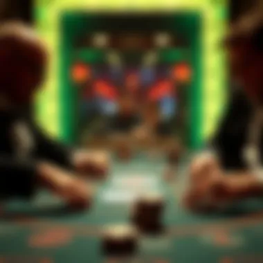 Illustration of basic blackjack strategies in action