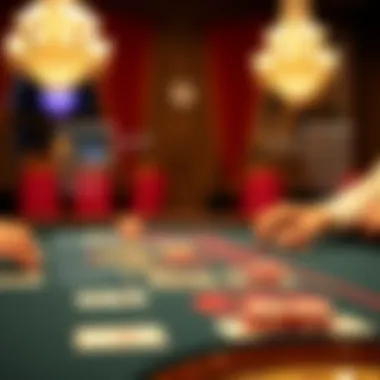 Diagram illustrating the different variations of blackjack rules