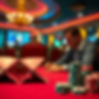 A thoughtful depiction of responsible gambling practices within the context of promotions