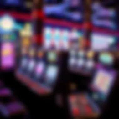 Diverse Slot Machines Diverse range of slot machines at Foxwoods Casino