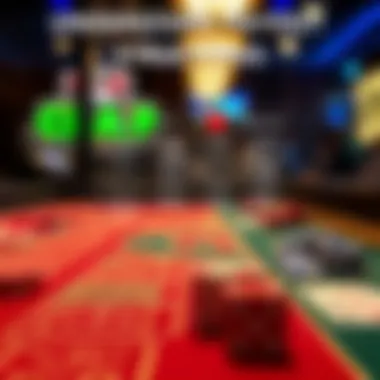 Infographic illustrating payout structures in craps