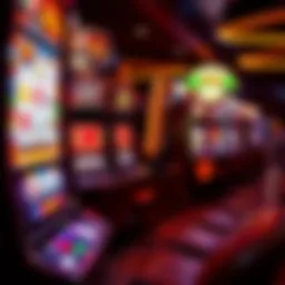 Vibrant red-themed slot machine with exciting graphics