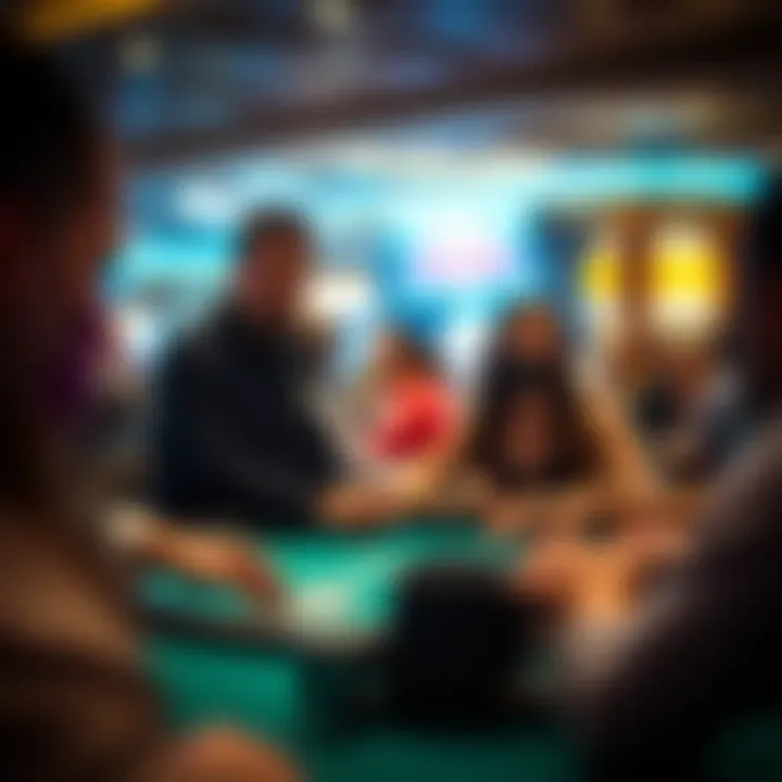 Community event held at Del Lago Casino promoting local engagement.