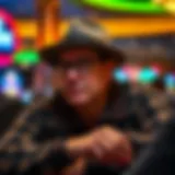 Portrait of a successful player at Eagle Mountain Casino