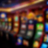 A vibrant selection of slot machines at Tampa Hard Rock Casino