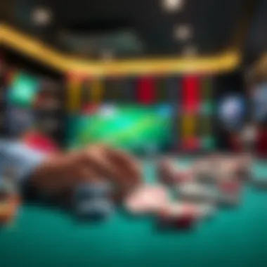 Visual representation of popular betting apps in the United States