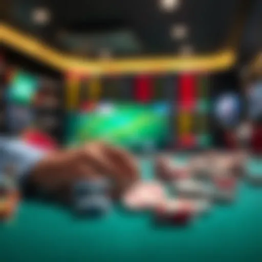 Visual representation of popular betting apps in the United States