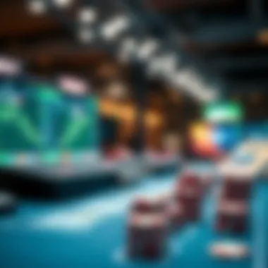 Graphical depiction of technological advancements in betting