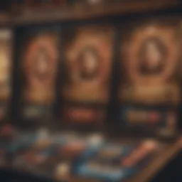Intricate design of Caesars Slots interface showcasing vibrant graphics