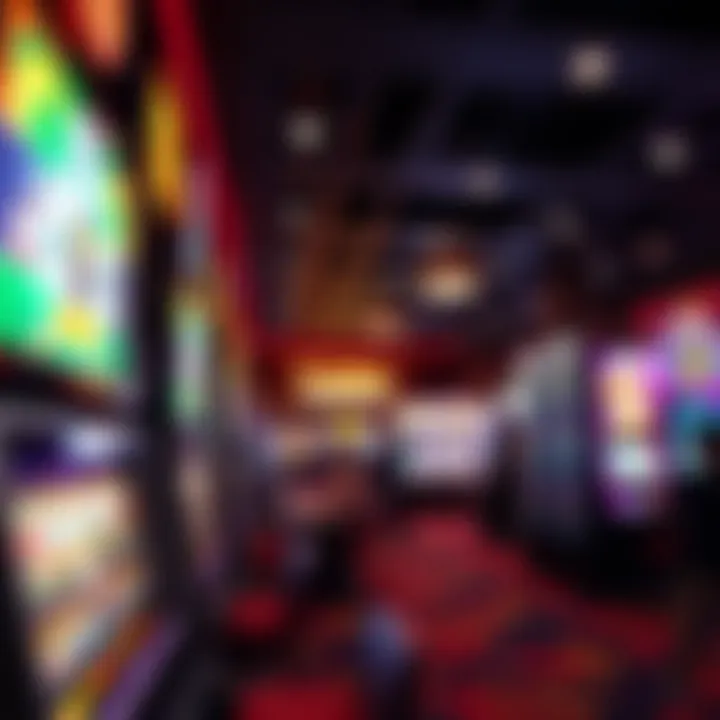 Casino gaming floor bustling with excitement and various gaming options