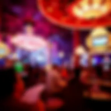 A captivating show performance inside a casino