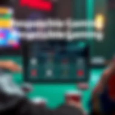 Infographic illustrating responsible gaming practices within the app