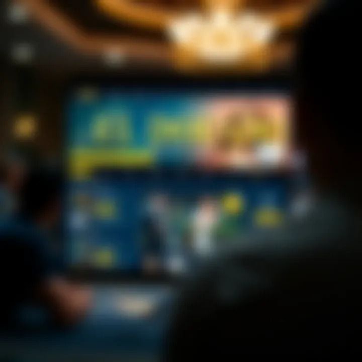 User Experience on El Dorado Platform A user-friendly interface showcasing the El Dorado Online Casino website