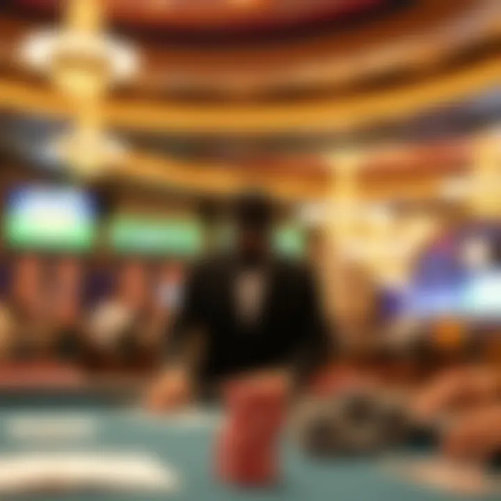 Cultural festivities associated with a casino