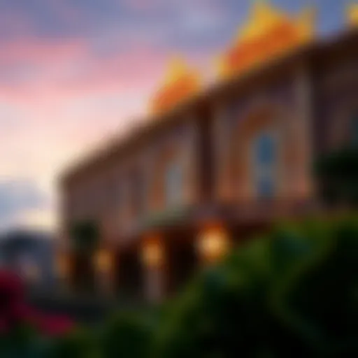 The Grandeur of Casino Architecture Exterior view of a luxurious casino