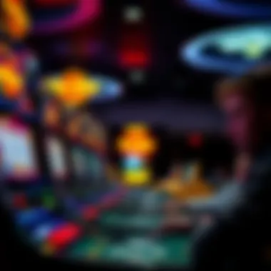 An illustration showing the psychological impact of music on slot players.