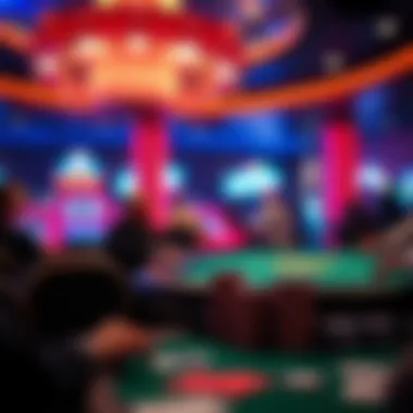 Responsible gaming strategies in live casinos displayed visually