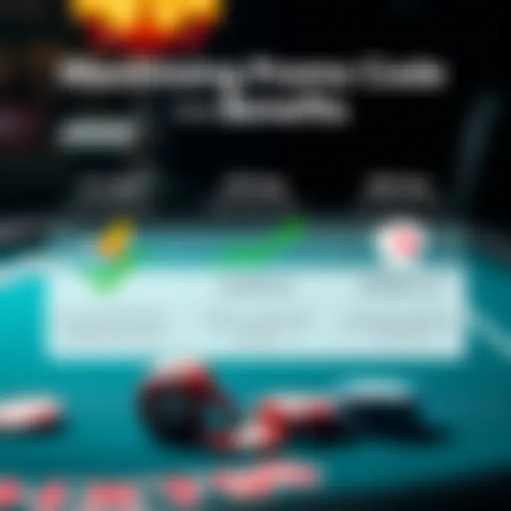 Infographic displaying strategies for maximizing promo code benefits