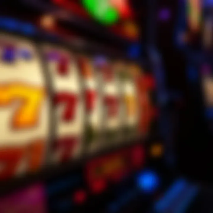 Close-up view of classic Aristocrat gaming graphics and symbols