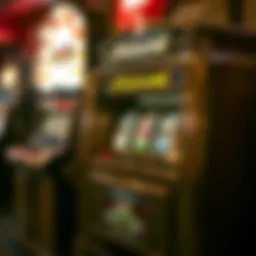 Vintage Aristocrat slot machine showcasing intricate design elements