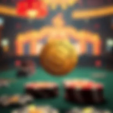 The Future Potential of Sweeps Coins in Gambling A futuristic depiction of the potential future of sweeps coins in the gambling industry