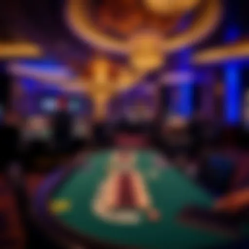 Elegant gaming environment at Golden Nugget Lake Charles