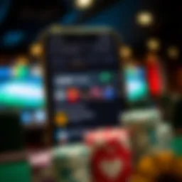 User-friendly interface showcasing the 888 betting app features