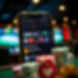 User-Friendly Interface of the 888 Betting App User-friendly interface showcasing the 888 betting app features