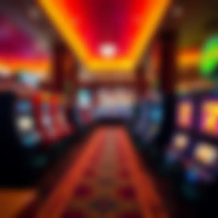 Overview of Huuuuge Casino's gaming floor with various slot options