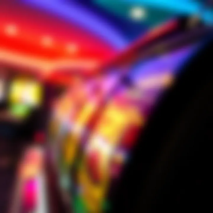 Spinning reels showcasing vibrant slot symbols