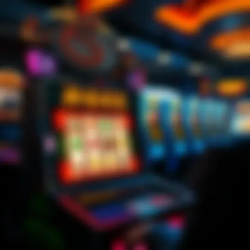 Visual representation of the Dragon Rising slot machine setup