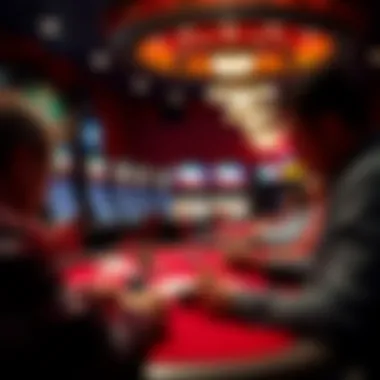 Visual representation of responsible gambling initiatives and their community benefits