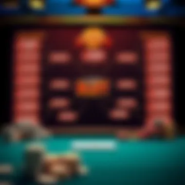 A strategic mind map displaying effective strategies for winning in online slot games.