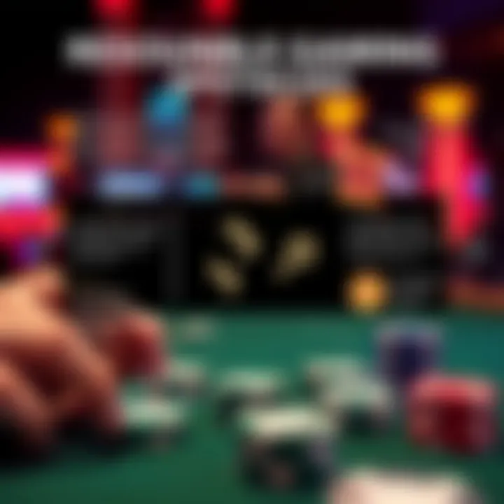 An infographic depicting responsible gaming practices related to slot gaming.