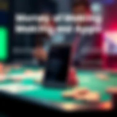 Infographic detailing categories of money-making apps.