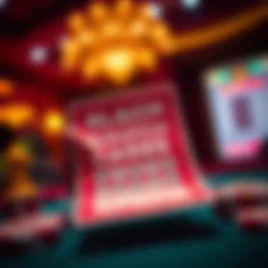 A close-up of a scratch card being revealed with excitement